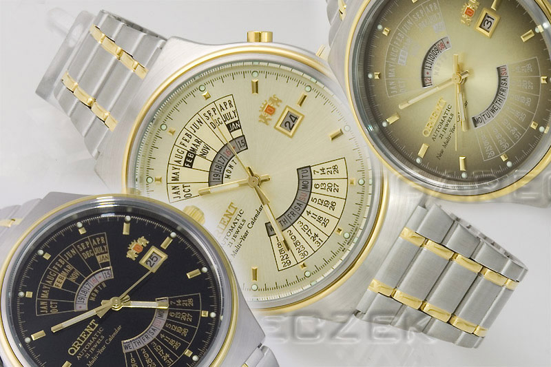 ORIENT CESARSKI zegarek bicolor 7 kolorw 2EU00000WW