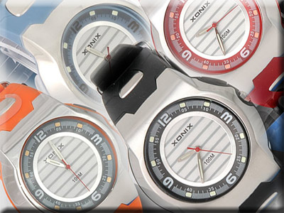 XONIX zegarek 100M 4 kolory D-sel style ILUMINATOR (190)