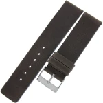 LAVVU Plain LSCUC22 - 22mm - CIEMNY BRĄZ - Skórzany pasek do zegarka