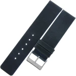 LAVVU Plain LSCUL22 - 22mm - GRANATOWY - Skórzany pasek do zegarka