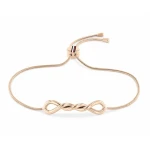 TOMMY HILFIGER 2780731 - Twist - Damska - Bransoletka ze stali nierdzewnej - Różowo Złota