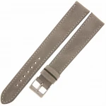 LAVVU LSAXA18 - Sport XXL - 18mm - SZARY - Skórzany pasek do zegarka