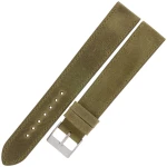 LAVVU LSAXG20 - Sport XXL - 20mm - ZIELONY - Skórzany pasek do zegarka
