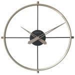 LAVVU Loft LCT4080 - 44cm - SZARY / CZARNY - Zegar ścienny