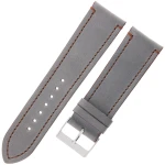 LAVVU Tailor LSPAC24 - 24mm - Szary - Skórzany pasek do zegarka