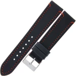 LAVVU Tailor LSPBR20 - 20mm - Czarny - Skórzany pasek do zegarka
