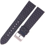 LAVVU Twist LSYUL18 - 18mm - Granatowy - Skórzany pasek do zegarka