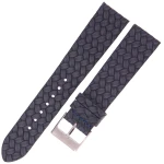 LAVVU Twist LSYUL20 - 20mm - Granatowy - Skórzany pasek do zegarka