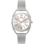 MINET MWL5086 - ICON Silver Mesh - Damski - Zegarek na bransolecie mesh