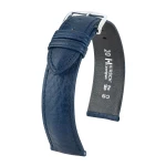 HIRSCH Camelgrain L - GRANATOWY - 20mm - Skórzany pasek do zegarka