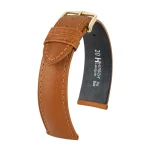 HIRSCH Camelgrain L - MIODOWY - 20mm - Skórzany pasek do zegarka