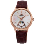 ORIENT RA-KB0002A10B - The Sun & Moon - Damski - Zegarek na pasku skórzanym