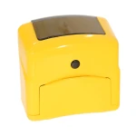 PIAST e-3s - 50x25mm - Żółty - Pieczątka samotuszująca