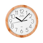 JVD H612.18 - 25cm - JASNY BRĄZ (imitacja drewna) - Zegar ścienny