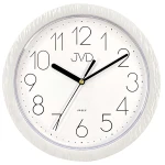 JVD H612.21 - 25cm - BIAŁA (imitacja drewna) - Zegar ścienny