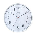 JVD HA17.1 - 33cm - BIAŁY (imitacja drewna) - Zegar ścienny