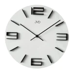 JVD HC32.1 - 30cm - BIAŁY (imitacja drewna) - Zegar ścienny