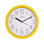 JVD HP612.12 - 25cm - ŻÓŁTY - Zegar ścienny