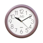 JVD HP612.16 - 25cm - BRĄZOWY - Zegar ścienny