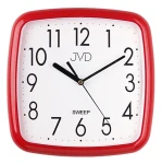 JVD HP615.14 - 25x25cm - CZERWONY - Zegar ścienny