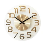 JVD HT098.1 - 35cm - Zegar ścienny - Szkło