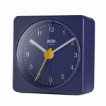 BRAUN BC02BL - 5,7x5,7cm - GRANATOWY - Budzik wskazówkowy