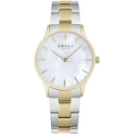 OBAKU V247LXGWSF - Lyng Lille Alabaster - Damski - Zegarek na bransolecie