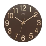 JVD HT98.2 - 30cm - Zegar ścienny - Brązowy