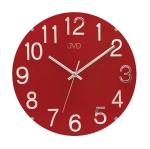 JVD HT98.4 - 30cm - Zegar ścienny - Czerwony
