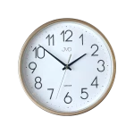JVD HX2487.1 - 25,5cm - ZŁOTY - Zegar ścienny