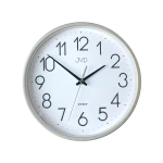 JVD HX2487.2 - 25,5cm - SREBRNY - Zegar ścienny