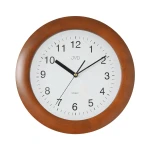 JVD NS7017.3 - 28,5cm - Zegar ścienny - Średni brąz