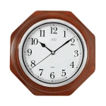 JVD NS71.3 - 28x28cm - Zegar ścienny - Drewno