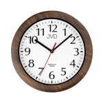 JVD SH494.2 - 30cm - CIEMNY BRĄZ (imitacja drewna)- Zegar ścienny