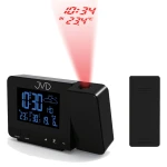 JVD RB3531.1 - 9,2x4cm - CZARNY - Budzik elektroniczny z projektorem