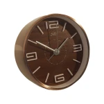 JVD HS21.2 - 9,5x9,5cm - Miedziany - Budzik wskazówkowy 