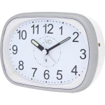 JVD RB836.1 - 12x9,2cm - SREBRNY/Biały - Budzik elektroniczny DCF77