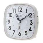 JVD RB871.1 - 9,5x9,5cm - BIAŁY - Budzik wskazówkowy DCF77