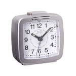 JVD SR952.5 - 7x7cm - SREBRNY - Budzik wskazówkowy