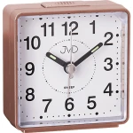JVD SRP26.5 - 6,2x6,2cm - MIEDZIANY - Budzik wskazówkowy