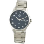 FUJI Time M7126QS - BLUE - Męski - Zegarek kwarcowy na bransolecie