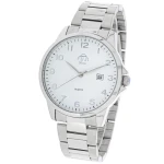 FUJI Time M7126QS - WHITE - Męski - Zegarek kwarcowy na bransolecie