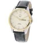 FUJI Time M6103QGS - SILVER - Męski - Zegarek kwarcowy na pasku