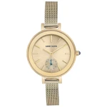 ANNE KLEIN AK/2988CHGB - Damski - Zegarek na bransolecie