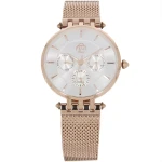 FUJI Time M7122QR - Fashion - Damski - Zegarek na bransolecie mesh