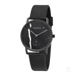 KERBHOLZ WATMFRI4202 - Fritz - Matt Black/Black Marble/Midnight Black - Damski - Zegarek kwarcowy