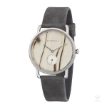 KERBHOLZ WATMFRI5308 - Fritz - Silver/White Birch/Asphalt - Damski - Zegarek na pasku