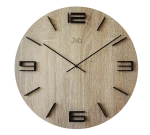 JVD HC27.3 - 40cm - JASNY BRĄZ (imitacja drewna) - Zegar ścienny