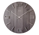JVD HC27.4 - 40cm - CIEMNY BRĄZ (imitacja drewna) - Zegar ścienny