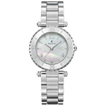 DELBANA Mallorca - Silver/Pearl - Damski - Zegarek kwarcowy